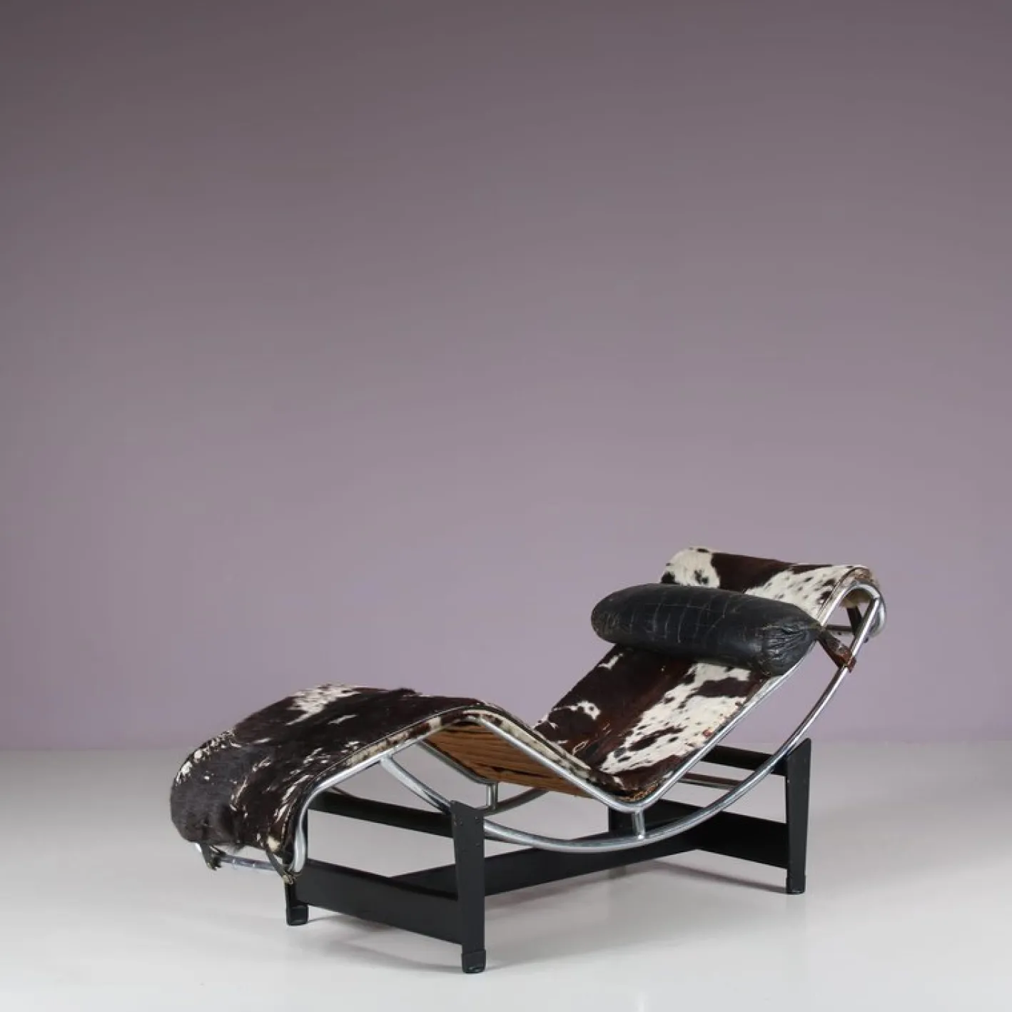 Frühe LC4 Chaiselongue von Le Corbusier, Pierre Jeanneret und Charlotte Perriand, Frankreich, 1930er