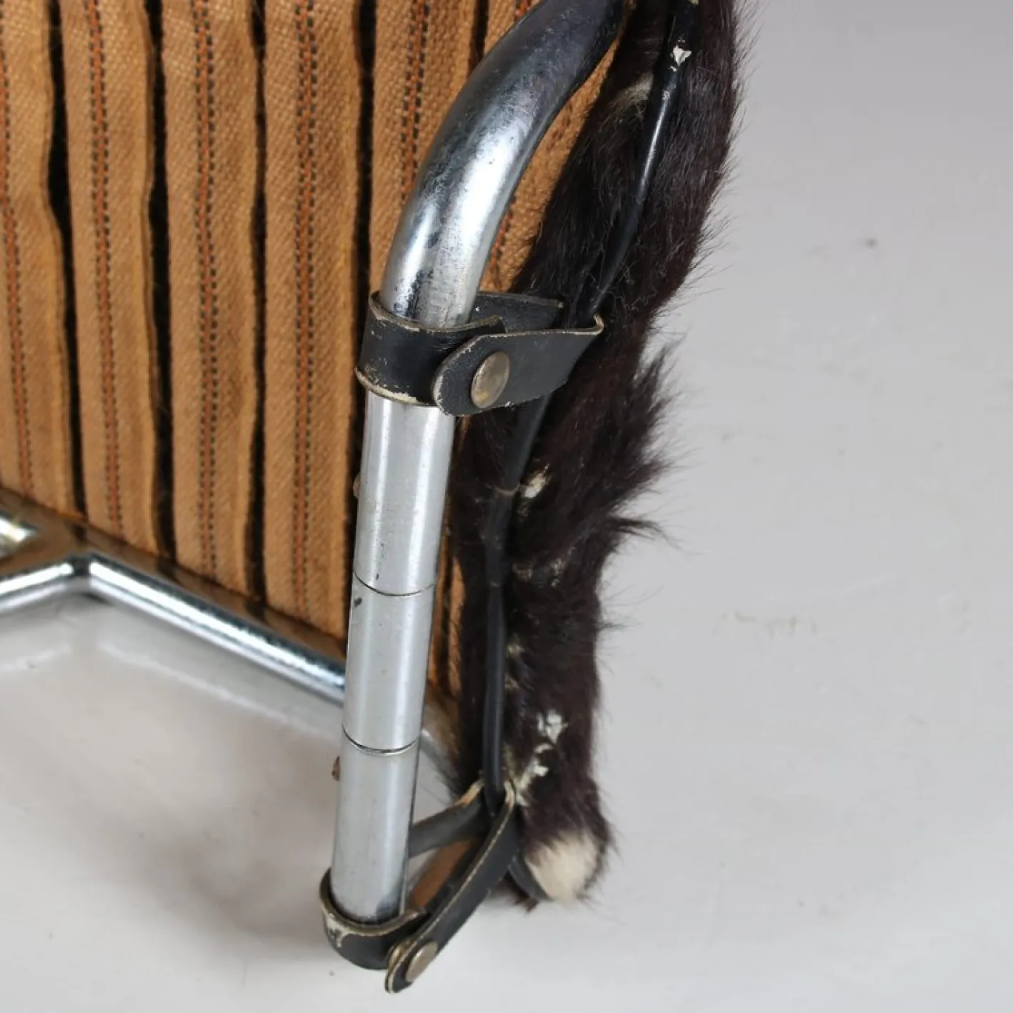 Frühe LC4 Chaiselongue von Le Corbusier, Pierre Jeanneret und Charlotte Perriand, Frankreich, 1930er