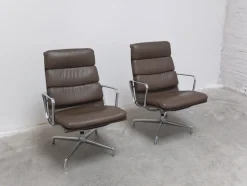Früher EA216 Drehsessel von Eames für Herman Miller, 1960er