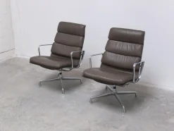 Früher EA216 Drehsessel von Eames für Herman Miller, 1960er