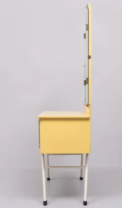 Frisiertisch mit Klappspiegel, 1950er