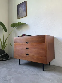 Frisiertisch mit Schubladen von Joseph André Motte für Charron, 1960er