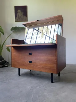 Frisiertisch mit Schubladen von Joseph André Motte für Charron, 1960er