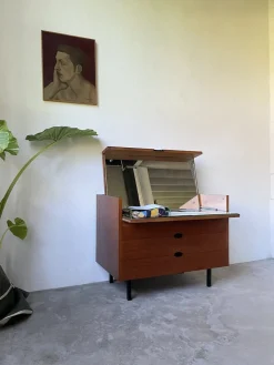 Frisiertisch mit Schubladen von Joseph André Motte für Charron, 1960er