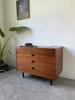 Frisiertisch mit Schubladen von Joseph André Motte für Charron, 1960er