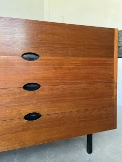 Frisiertisch mit Schubladen von Joseph André Motte für Charron, 1960er
