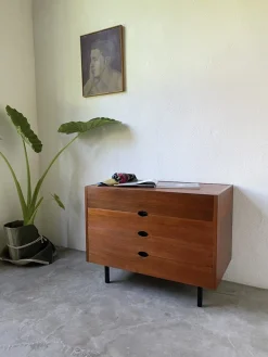 Frisiertisch mit Schubladen von Joseph André Motte für Charron, 1960er