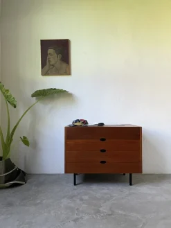 Frisiertisch mit Schubladen von Joseph André Motte für Charron, 1960er