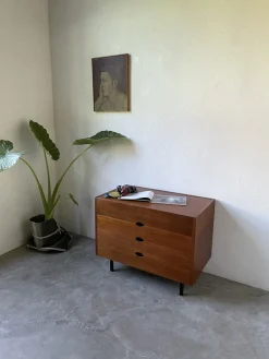 Frisiertisch mit Schubladen von Joseph André Motte für Charron, 1960er
