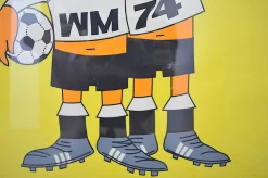 Fußball-Weltmeisterschaft Tip & Tap Poster, 1974