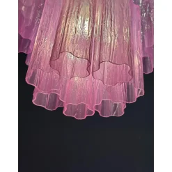 Fuchsia Tronchi Murano Glas Kronleuchter von Simoeng für Simoeng
