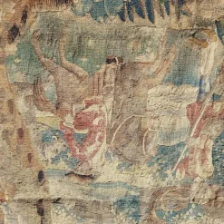 Galant Procession Wollteppich, 18. Jh
