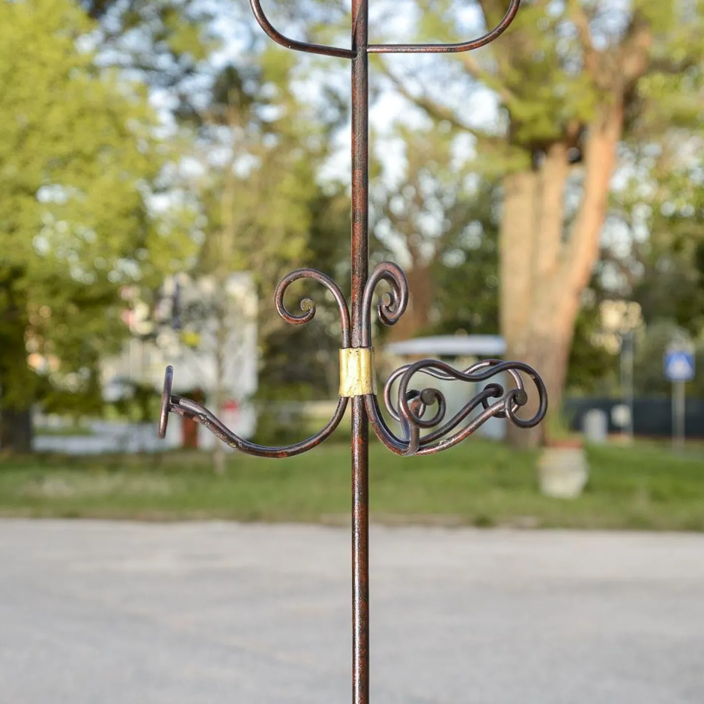 Garderobe aus Schmiedeeisen, 1800er