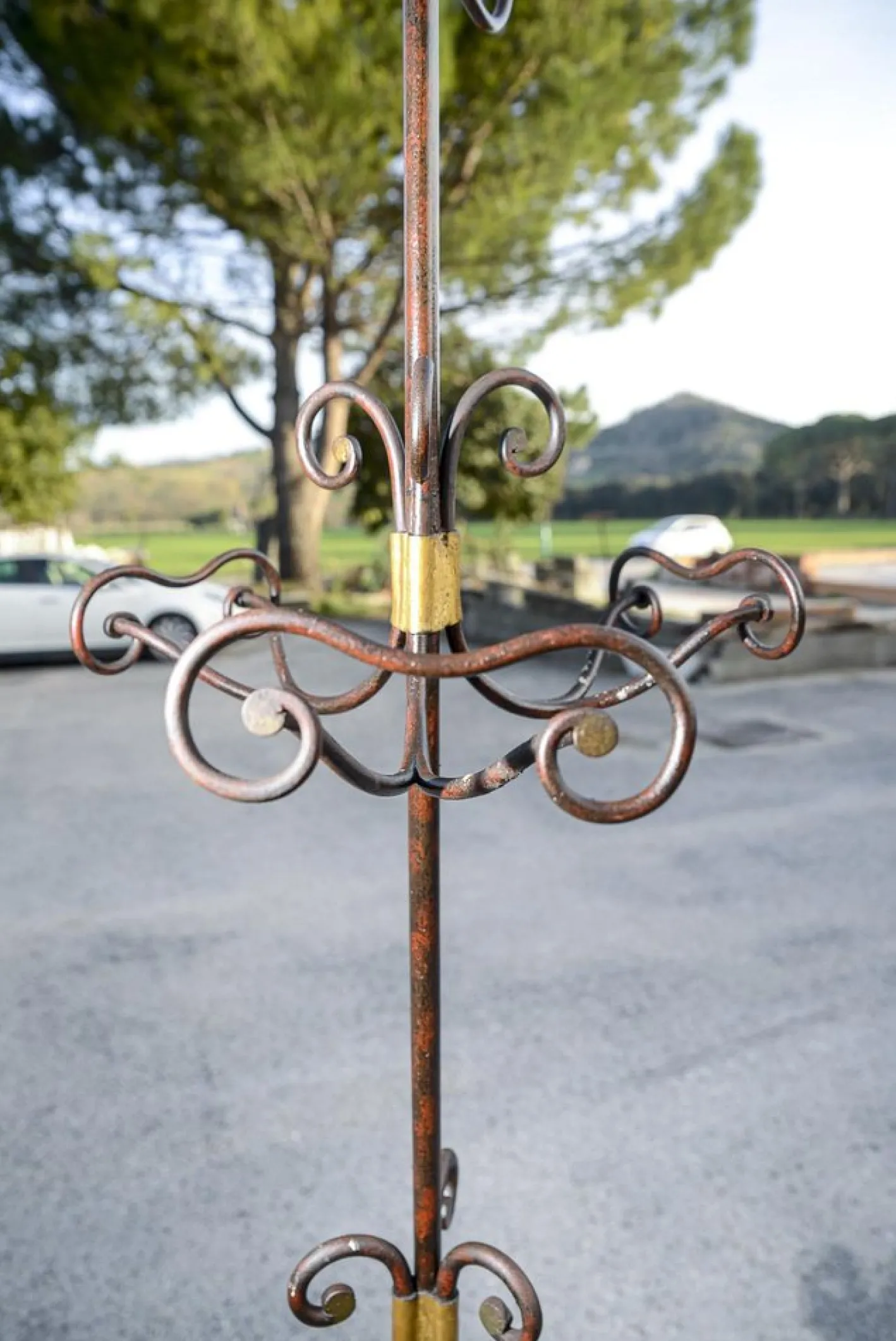 Garderobe aus Schmiedeeisen, 1800er