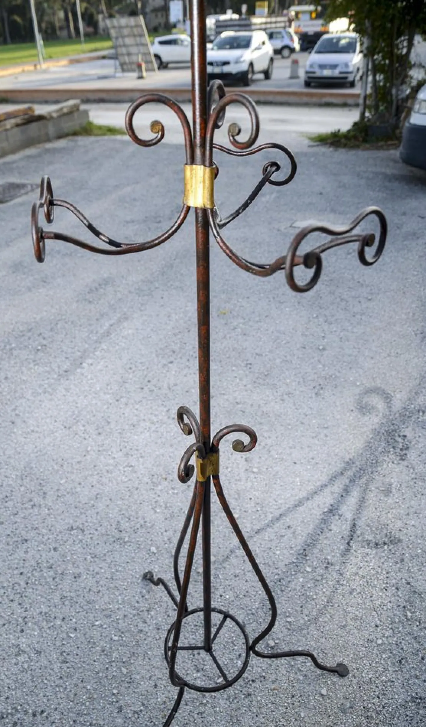 Garderobe aus Schmiedeeisen, 1800er