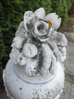 Gartenamphoren aus Gussstein, 1980er, 2er Set