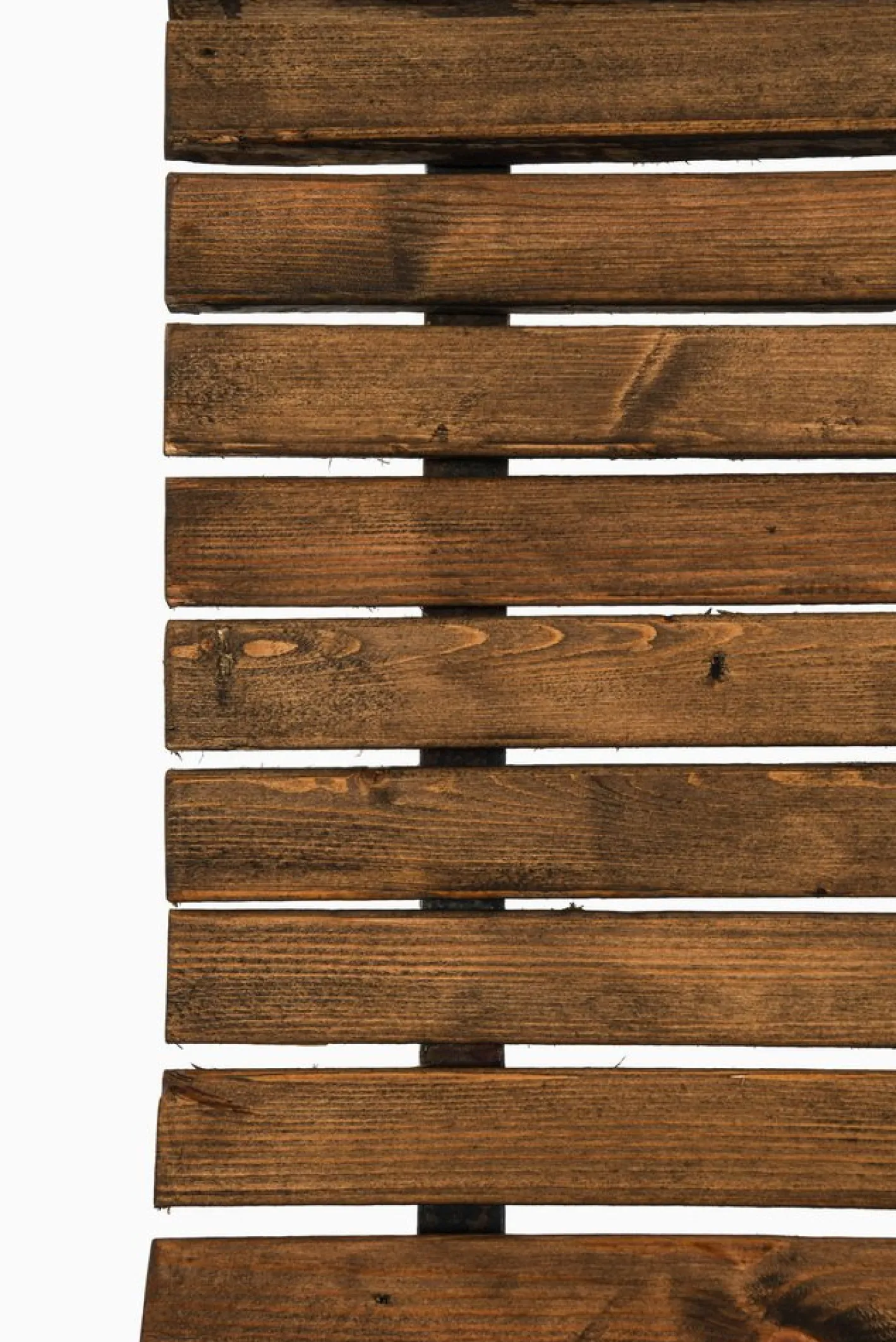 Gartensofa aus Gusseisen & Holz, 1940er