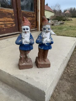 Garten Zement Skulpturen, 2er Set