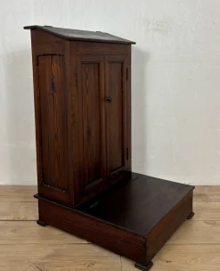 Gebetssäule aus Kiefernholz, 1920er