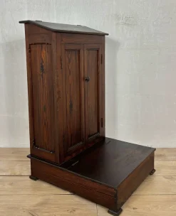Gebetssäule aus Kiefernholz, 1920er