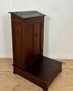 Gebetssäule aus Kiefernholz, 1920er