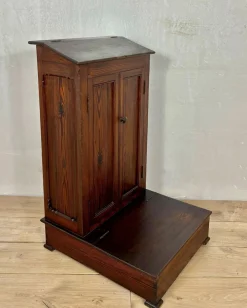 Gebetssäule aus Kiefernholz, 1920er