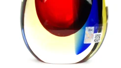 Geblasene Sommerso Murano Glas Vase von Michele Onesto für Made Murano Glass, 2019