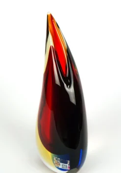 Geblasene Sommerso Murano Glas Vase von Michele Onesto für Made Murano Glass, 2019