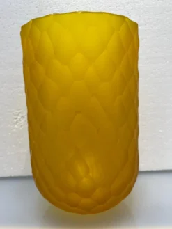 Gelbe Ground Vase von D'Este & Zane