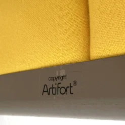 Gelber F598 Groovy Chair von Pierre Paulin für Artifort, 1970er