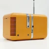 Gelbes Modell TS 502 Radio von Brionvega