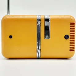 Gelbes Modell TS 502 Radio von Brionvega