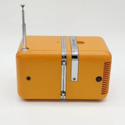 Gelbes Modell TS 502 Radio von Brionvega