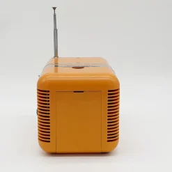 Gelbes Modell TS 502 Radio von Brionvega