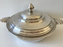 Gemüse Suppenterrine im Louis XVI Stil von Morin Georges GM, 1900er