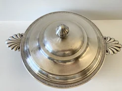 Gemüse Suppenterrine im Louis XVI Stil von Morin Georges GM, 1900er