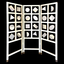 Geometrischer Vintage Raumteiler, 1970er