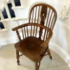 George III Childs Windsor Stuhl aus Eibenholz, 1800er