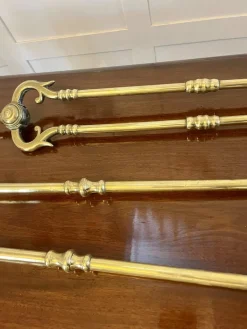 George III Messing Feuereisen, 1800, 3 . Set