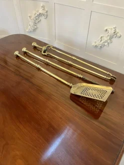 George III Messing Feuereisen, 1800, 3 . Set