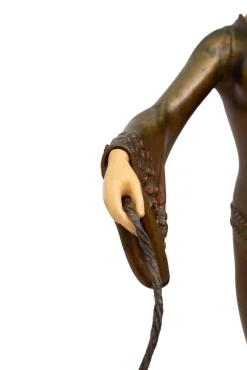Georges Gori, Der Wächter, 1920er Jahre, Bronze