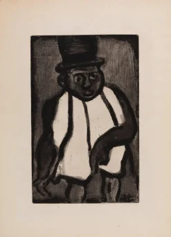Georges Rouault, Good Candidate Boudoubadabou, Radierung