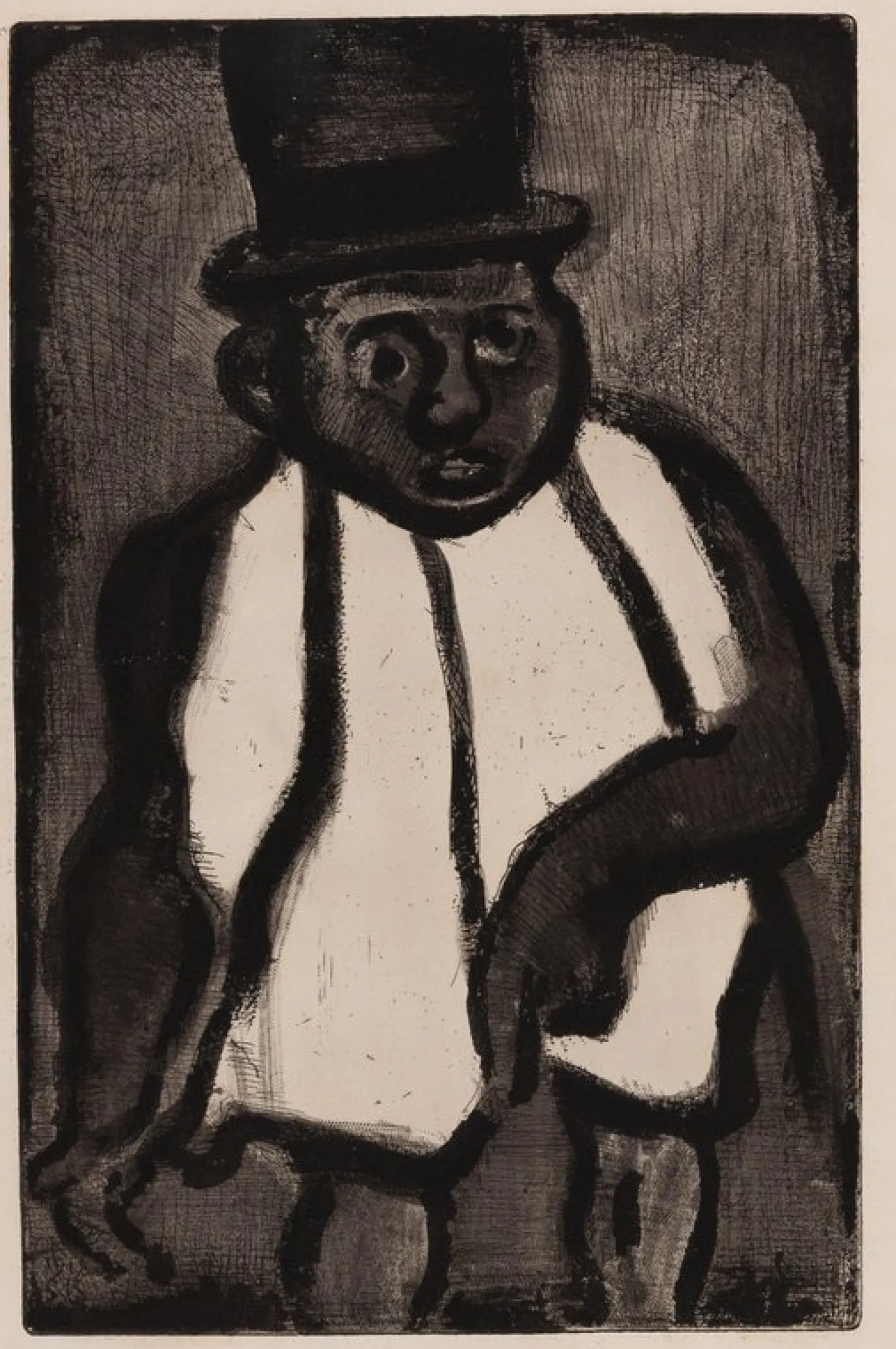 Georges Rouault, Good Candidate Boudoubadabou, Radierung