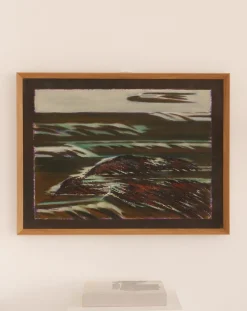 Georg Herzig, Abstrakte Komposition, 1993, Öl auf Leinwand