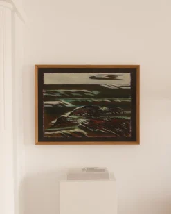 Georg Herzig, Abstrakte Komposition, 1993, Öl auf Leinwand