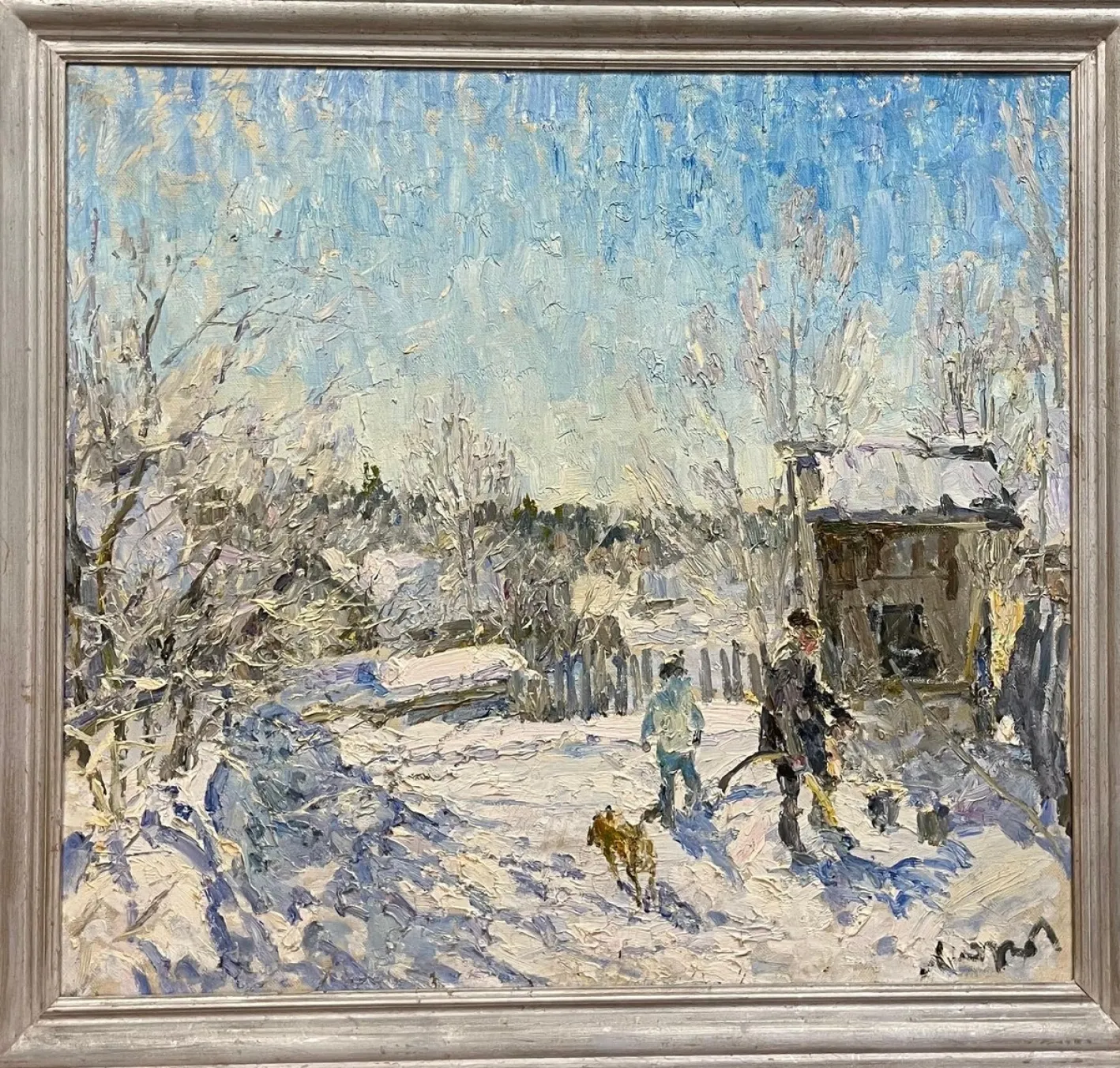 Georgij Moroz, First Sun, 2001, Öl auf Leinwand