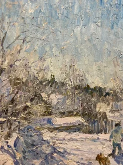 Georgij Moroz, First Sun, 2001, Öl auf Leinwand