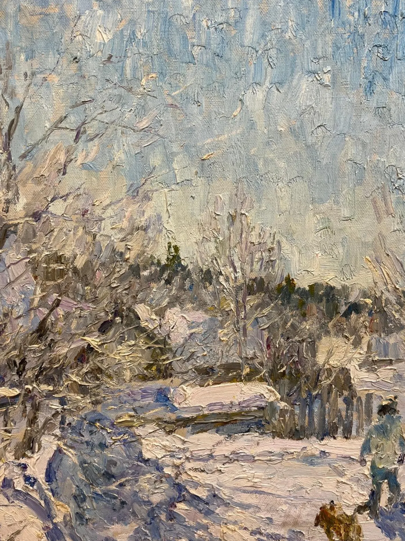 Georgij Moroz, First Sun, 2001, Öl auf Leinwand