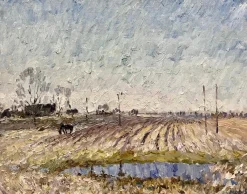 Georgij Moroz, Landschaft, Ölgemälde, 2007