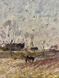 Georgij Moroz, Landschaft, Ölgemälde, 2007